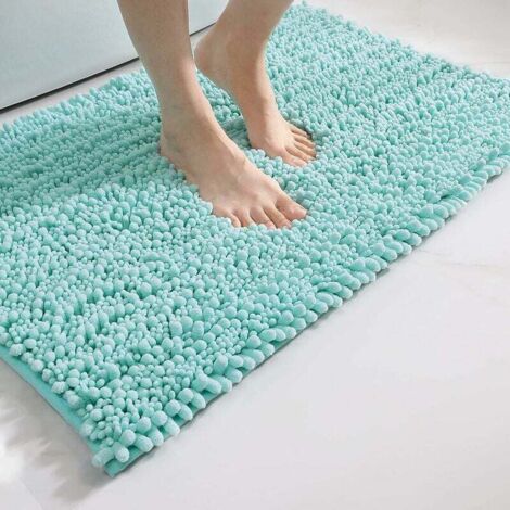 Tappetino da bagno antiscivolo, microfibra 40 x 60 cm, tappetino lavabile in lavatrice per il bagno