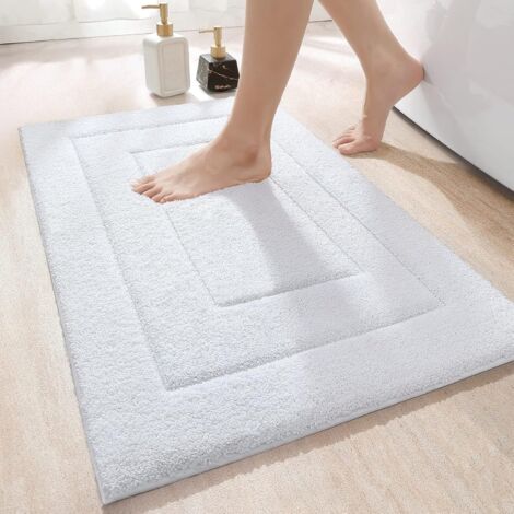 Tappetino Da Bagno Lifewit 80x50 Cm - Assorbente, Antiscivolo E Morbido, Per Doccia E Pavimento - Foto 9