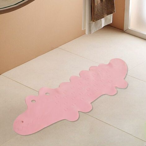 TAPPETO IN PVC ROSA ANTISCIVOLO VASCA DA BAGNO DOCCIA 51 X 52 CM 59637