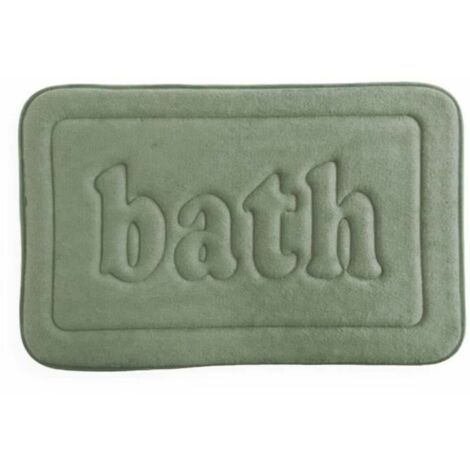 Tappetino da bagno memory foam - TODAY - UTILITY - 40 x 60 cm - Verde