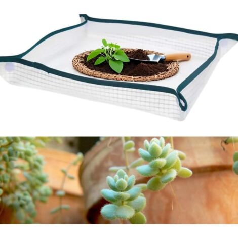 Tappetino da giardinaggio impermeabile, pieghevole, per piante grasse e giardini interni (50x50 cm)