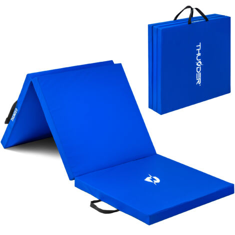 Tappetino da ginnastica blu Thunder® 180x60x4 cm MG-01-BLUE