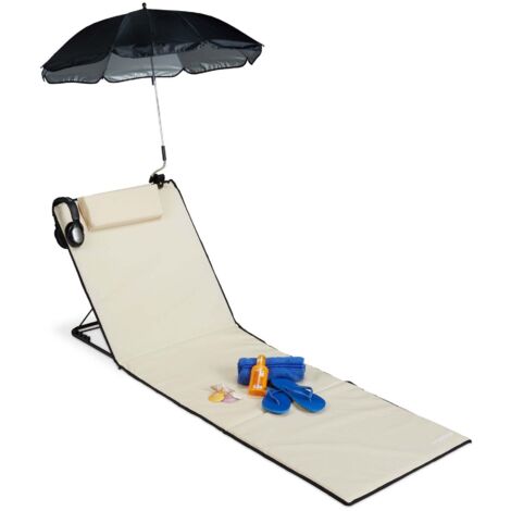 Tappetino da spiaggia con ombrellone 8