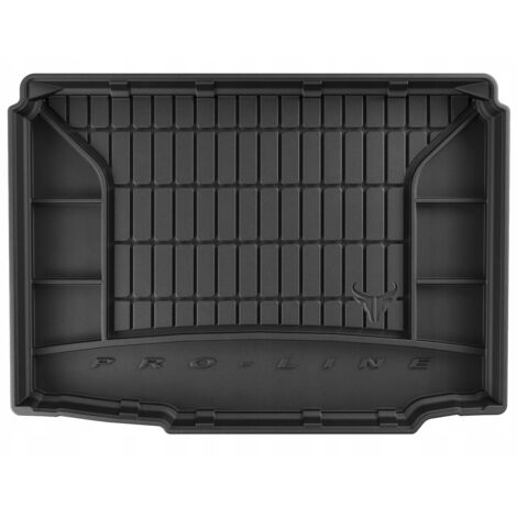 Tappetino in gomma per bagagliaio SKODA Fabia 2 Hatchback 2006-2014 TM