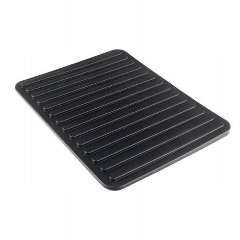Tappetino in silicone per scolapiatti KADAX nero