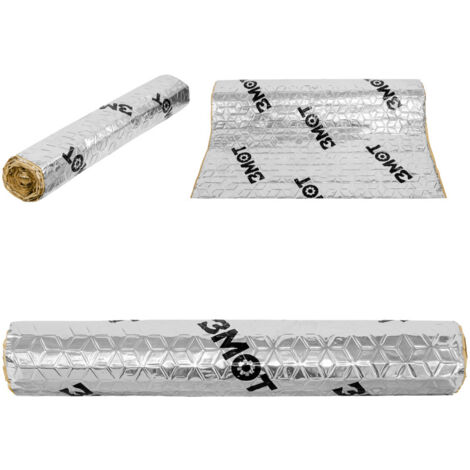 tappetino isolante 50x200cm isolamento vano motore auto isolamento acustico 1m²