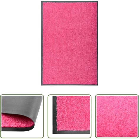 Tappetino lavabile -  Zerbino Lavabile Rosa 60x90 cm