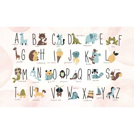 Tappetino magnetico per radiatore Education Decorativo Alphabet 60x100