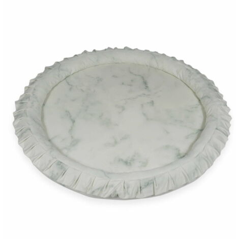 Tappetino nido 120 cm per bambini, marmo