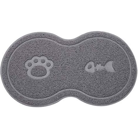 Tappetino per alimentazione in silicone per animali domestici, tappetino per ciotola per cani Tappetino per alimentazione per animali domestici in PVC impermeabile antiscivolo per cani e gatti