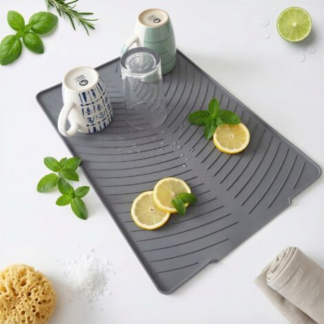 Tappetino per asciugare i piatti, scolapiatti, asciugapiatti, 44 x 31 cm