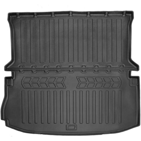 Tappetino per bagagliaio Ford Explorer V U502 2016-2020 dopo il restyling, versione 7 posti (3a fila di sedili ripiegata)