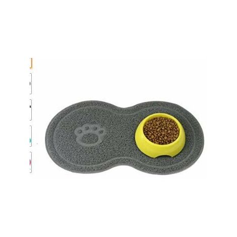 Tappetino per l'alimentazione degli animali domestici in PVC impermeabile antiscivolo