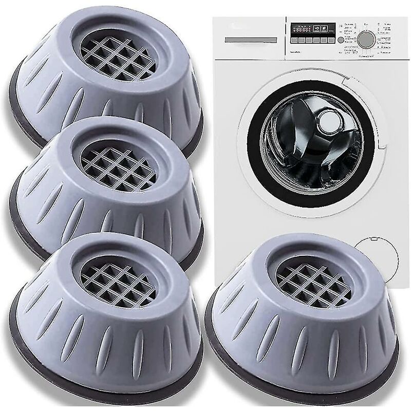 Tappetino per lavatrice 4 pezzi Piedini per