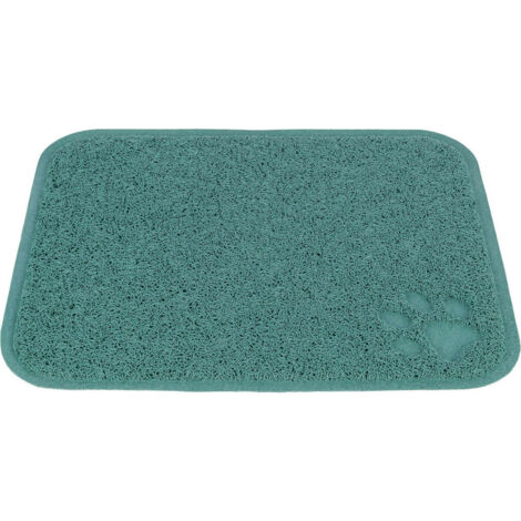Tappetino per Lettiera per Gatti Trixie Verde PVC 37 × 45 cm