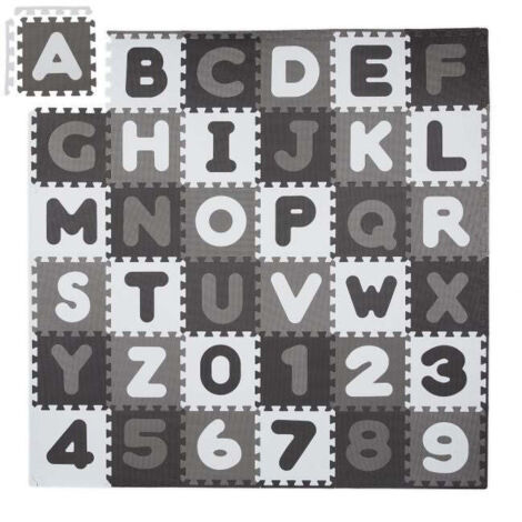 Tappetino puzzle con abc e numeri 8830