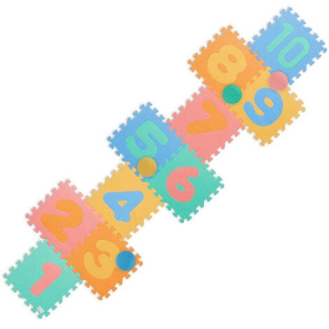 Tappetino puzzle con numeri