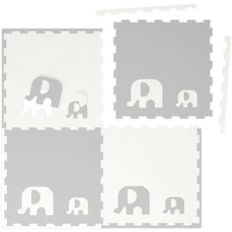 Tappetino puzzle elefanti