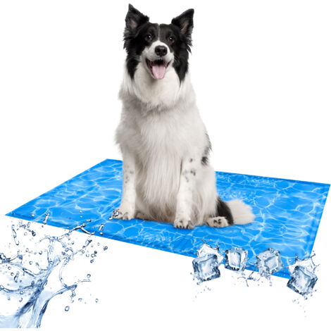 Tappetino Refrigerante Per Cani Gatti Tappeto Rinfrescante In Gel Animali Domestici Cane Gatto Fresco Estate Cuscino Animali Materassino Non Tossico Estivo 50x90 cm