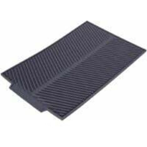 Tappetino scolapiatti ABCRITAL, accessorio da cucina resistente al calore, grigio