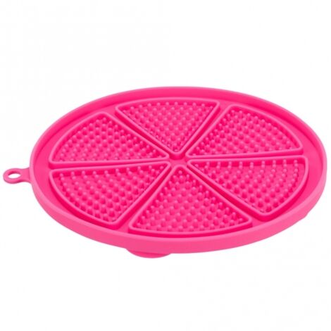 Tappetino Trixie Lick'n'Snack Rosa Silicone Ø 18 cm