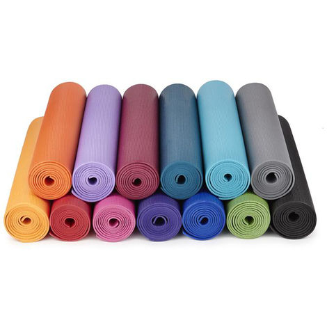 Yoga Tappetino ausiliario 15mm Esercizio palestra Antiscivolo Pilates  Fitness Carry Strap Nbr