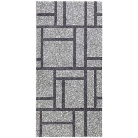 Tappeto 100% polipropilene grigio cm.80 x 150