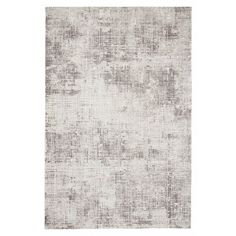 Tappeto 200x290 cm Suri in Tessuto Argento