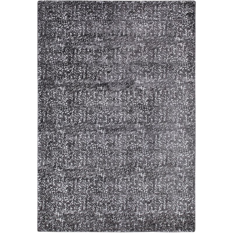 Beliani - Tappeto a pelo corto grigio scuro/argento 160 x 230 cm Esel