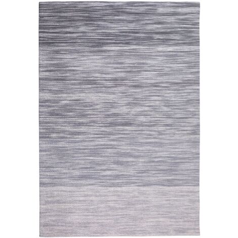 Tappeto a pelo corto in colore grigio 160 x 230 cm Kapakli