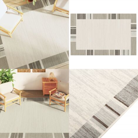 Tappeto a Pelo Corto Multicolore 190x300 cm Interni/Esterni - Tappeto antiscivolo - Tappeto per balconi