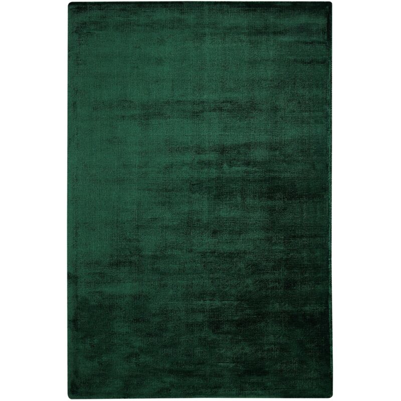 Beliani - Tappeto a pelo corto verde scuro 140 x 200 cm Gesi ii