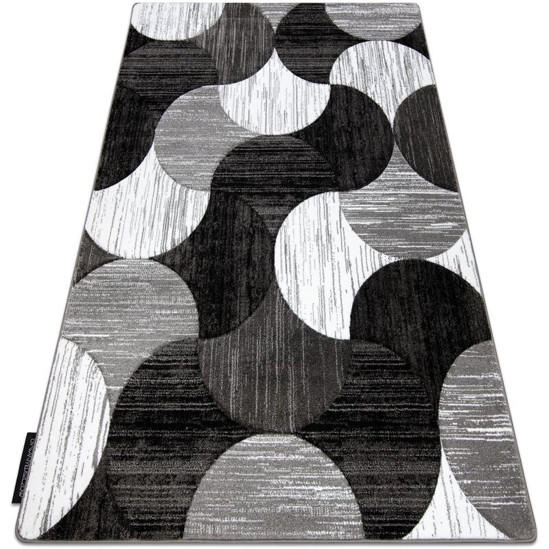 Image of Tappeto alter Geo conchiglie grigio grey 120x170 cm