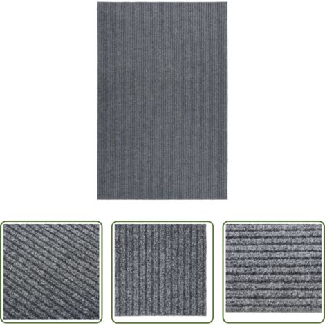 Tappeto antipolvere -  Tappeto Corsia Acchiappa Polvere 100x150 cm Grigio
