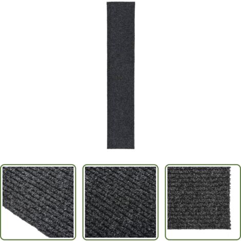 Tappeto antipolvere -  Tappeto Corsia Acchiappa Polvere 100x500 cm Antracite