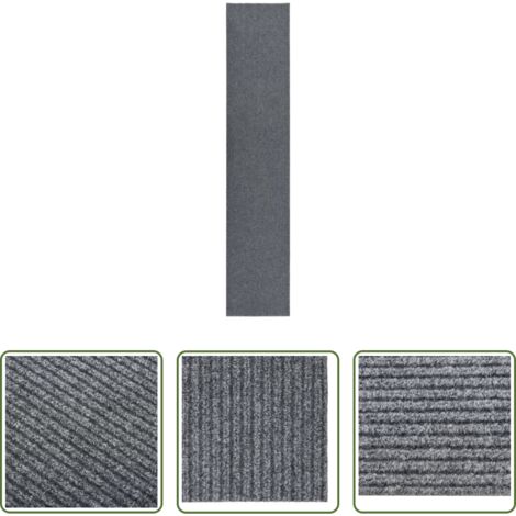 Tappeto antipolvere -  Tappeto Corsia Acchiappa Polvere 100x500 cm Grigio