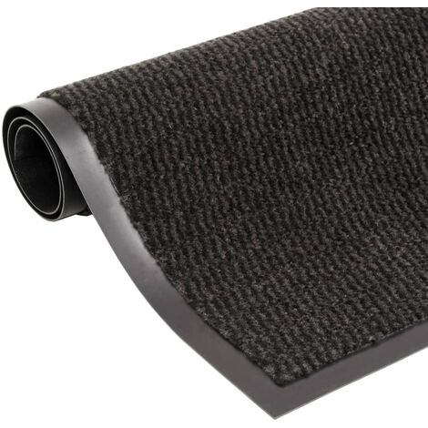 TORANA Tappeto Antipolvere Trapuntato Rettangolare 120x180cm Nero