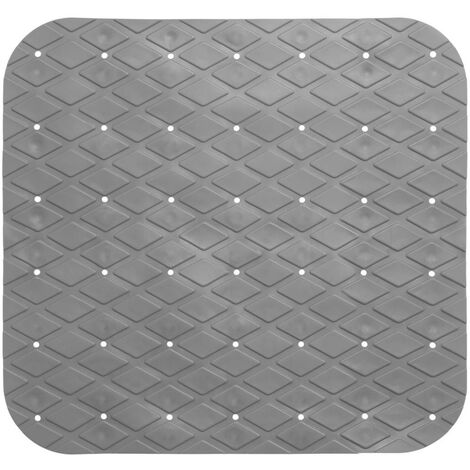 Tappeto antiscivolo 50x50cm grigio ghiaia - 5five