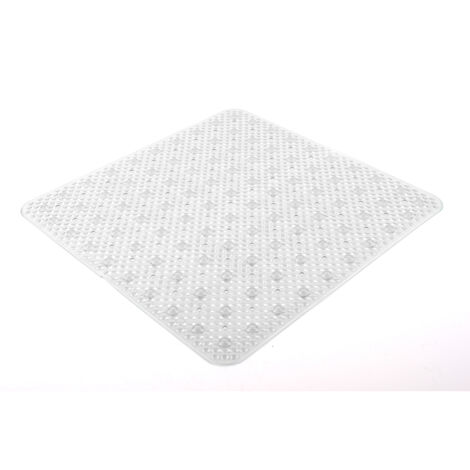 Tappeto antiscivolo doccia g-solid 53x53 trasparente - gedy