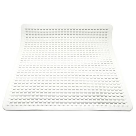 TAPPETO ANTISCIVOLO PER DOCCIA CM 52X52 Bianco