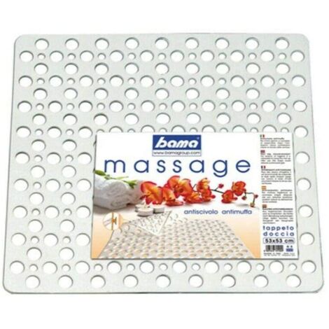 TAPPETO ANTISCIVOLO per doccia cm 53 x 53