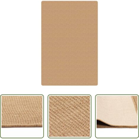 Tappeto antiscivolo -  Tappeto di Iuta con Base in Lattice 180x250 cm