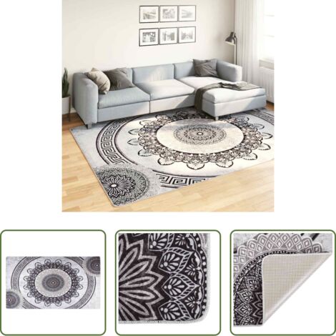Tappeto antiscivolo -  Tappeto Lavabile 190x300 cm Multicolore