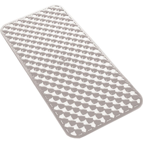 Tappeto antiscivolo vasca 36x71 g-geo bianco - gedy