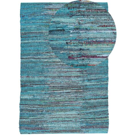 SIRIA Tappeto Azzurro L 230 x 160 cm 0608071