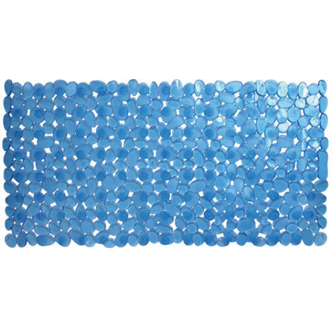 TAPPETO BAGNO ANTISCIVOLO 72X33 BLU MARELIA 5223