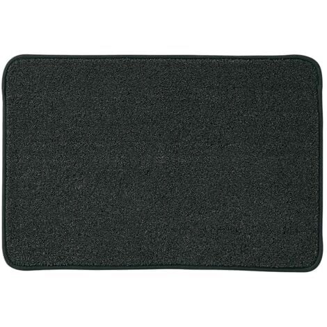 Tappeto Bagno Linosa Antiscivolo - Microfibra Super Assorbente, Grigio 50x80 Cm