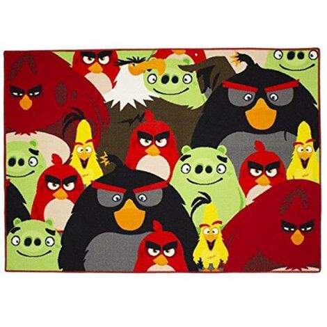 Tappeto Cameretta Angry Birds 95x133cm
