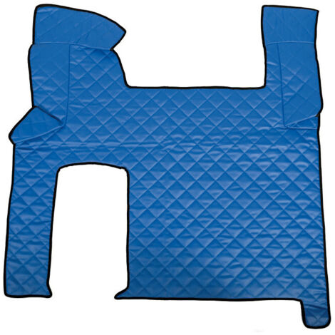 Tappeto centrale in Skeentex - Blu - compatibile per Man TGX (09/0712/16) automatico, 2 cassetti