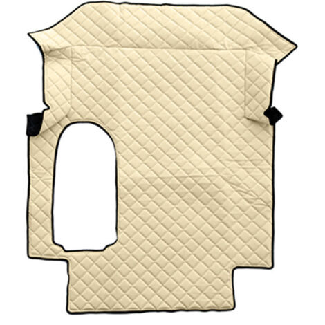Tappeto centrale in Skeentex - Panna - compatibile per Man TGA (03/9905/10) cabina larga